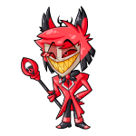 Hazin Hotel Alastor Illustration