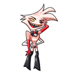 Hazin Hotel Angel Dust Illustration